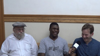 David LaRosa interviews Kevin Hart & David Hoffman at 2011 Iowa City Jazz Festival video still